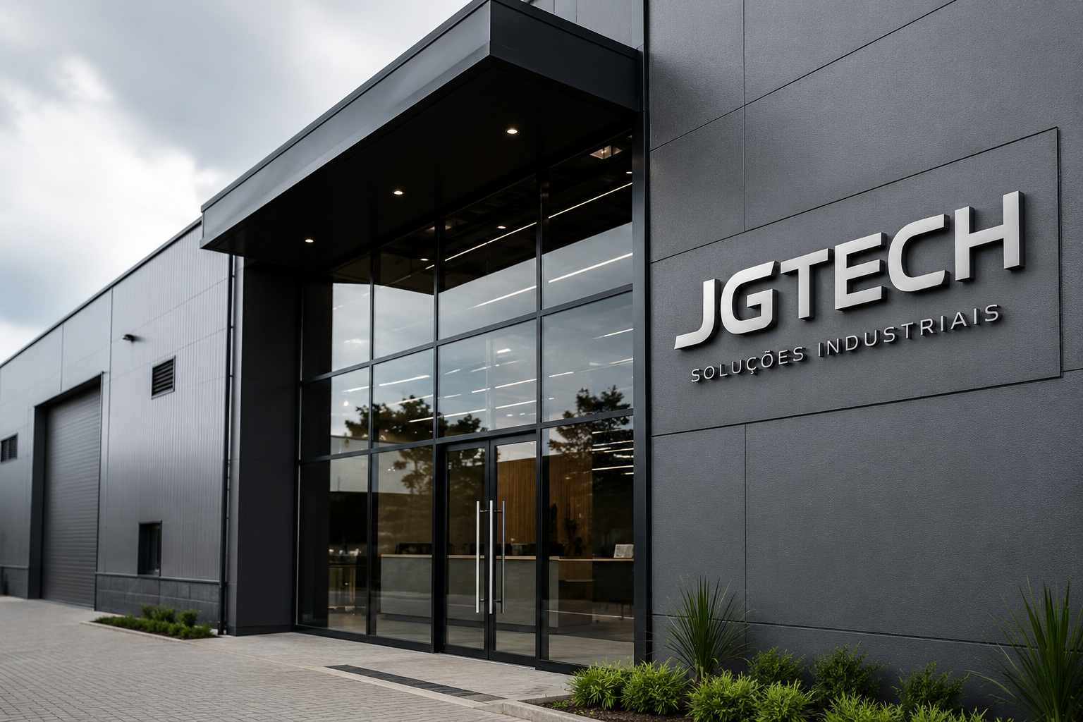 Fachada da empresa JGTech Soluções Industriais